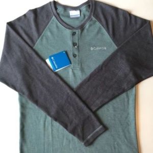 Columbia, Men's, Thomas Meadows Henley,Long Sleeve